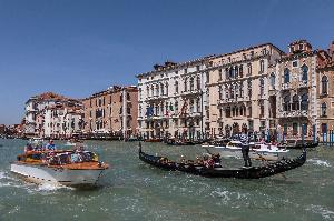 Wenecja - zabudowa Canal Grande