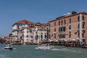 Wenecja - zabudowa Canal Grande