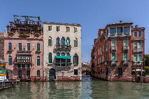 Wenecja - zabudowa Canal Grande