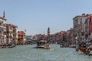 Wenecja - zabudowa Canal Grande