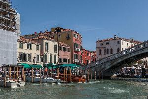 Wenecja - zabudowa Canal Grande