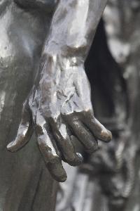 August Rodin - grupa rzeźbiarska Mieszczanie z Calais