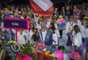 Polska delegacja na Ceremonii Otwarcia Igrzysk 31. Olimpiady w Rio de Janeiro, 2016